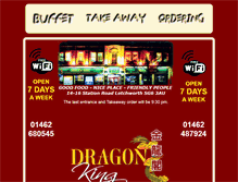 Tablet Screenshot of dragonkingletchworth.com